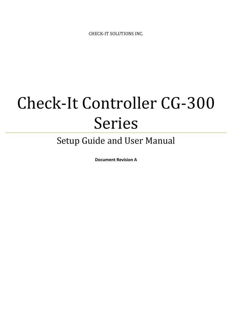 Checkit CG300 Series User manual