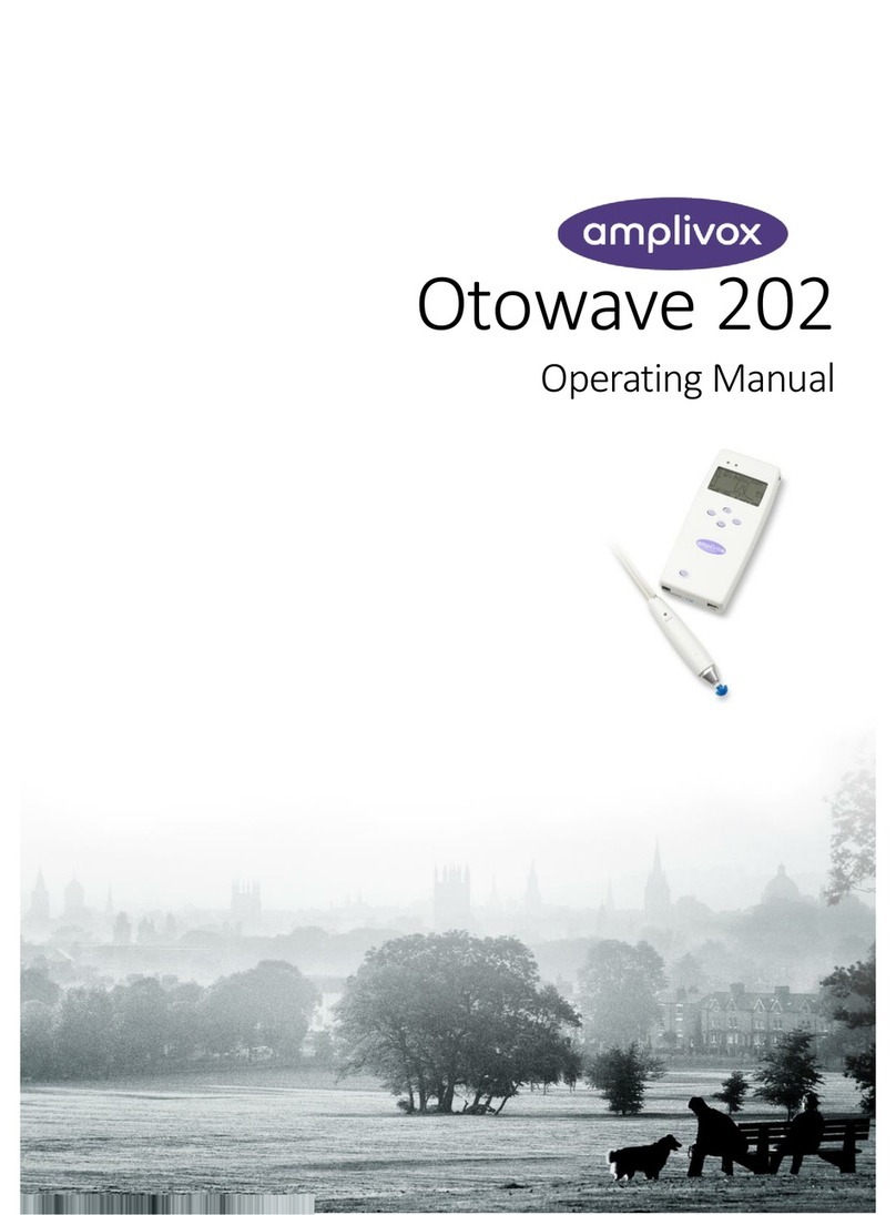 AmpliVox Otowave 202 User manual AmpliVox Otowave 202 User manual