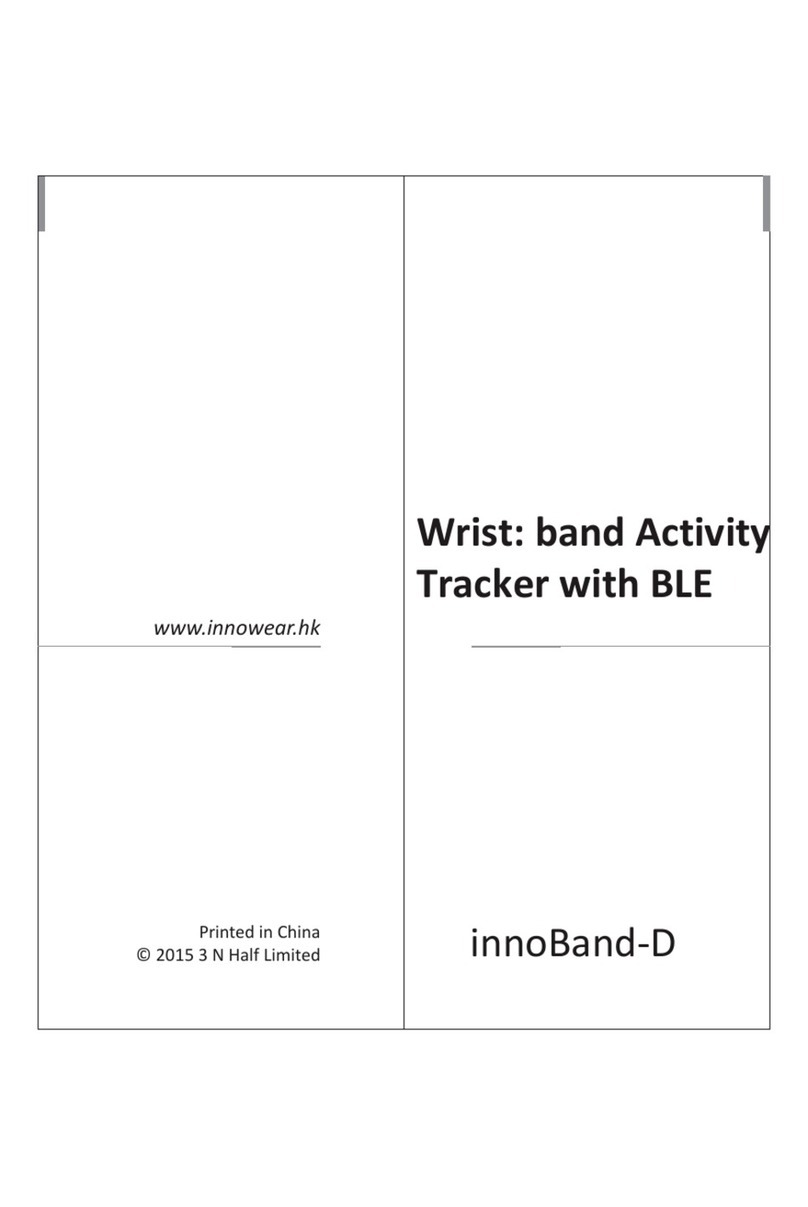innoWear innoBand-D user manual