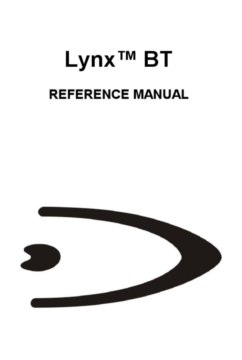 Datalogic lynx bt Reference manual