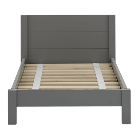 The Land of Nod Uptown Toddler Bed Assembly instructions The Land of Nod Uptown Toddler Bed Assembly instructions