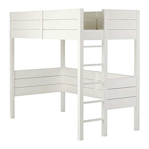 The Land of Nod Uptown Loft Twin Bed User manual The Land of Nod Uptown Loft Twin Bed User manual