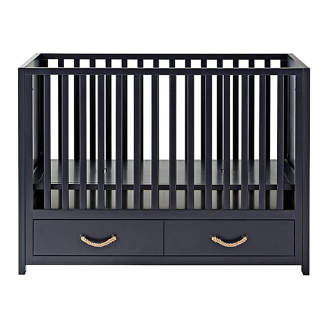 The Land of Nod Topside Crib User manual