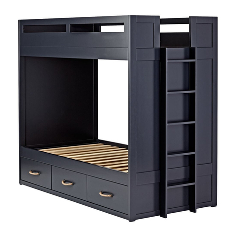 The Land of Nod Topside Bunk Bed User manual