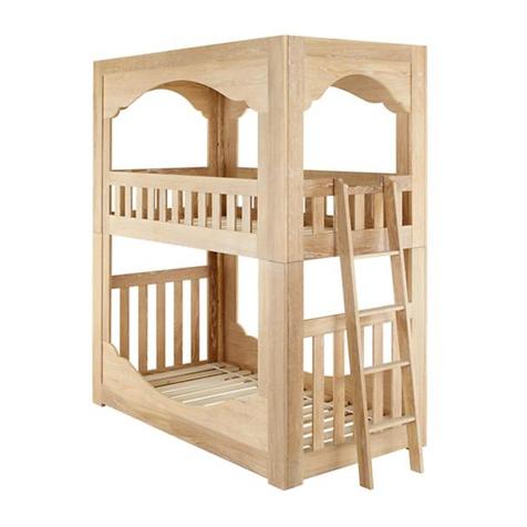 The Land of Nod Terrace Bunk Bed User manual