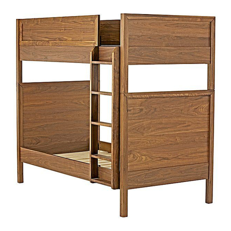 The Land of Nod Taylor Twin-over-Twin Bunk Bed Assembly instructions The Land of Nod Taylor Twin-over-Twin Bunk Bed Assembly instructions