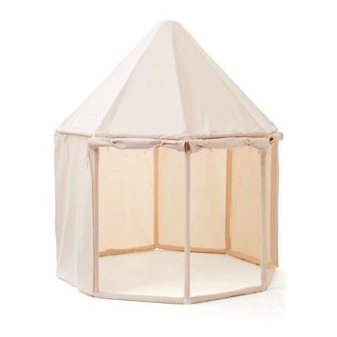 The Land of Nod Pavilion Tent Assembly instructions The Land of Nod Pavilion Tent Assembly instructions