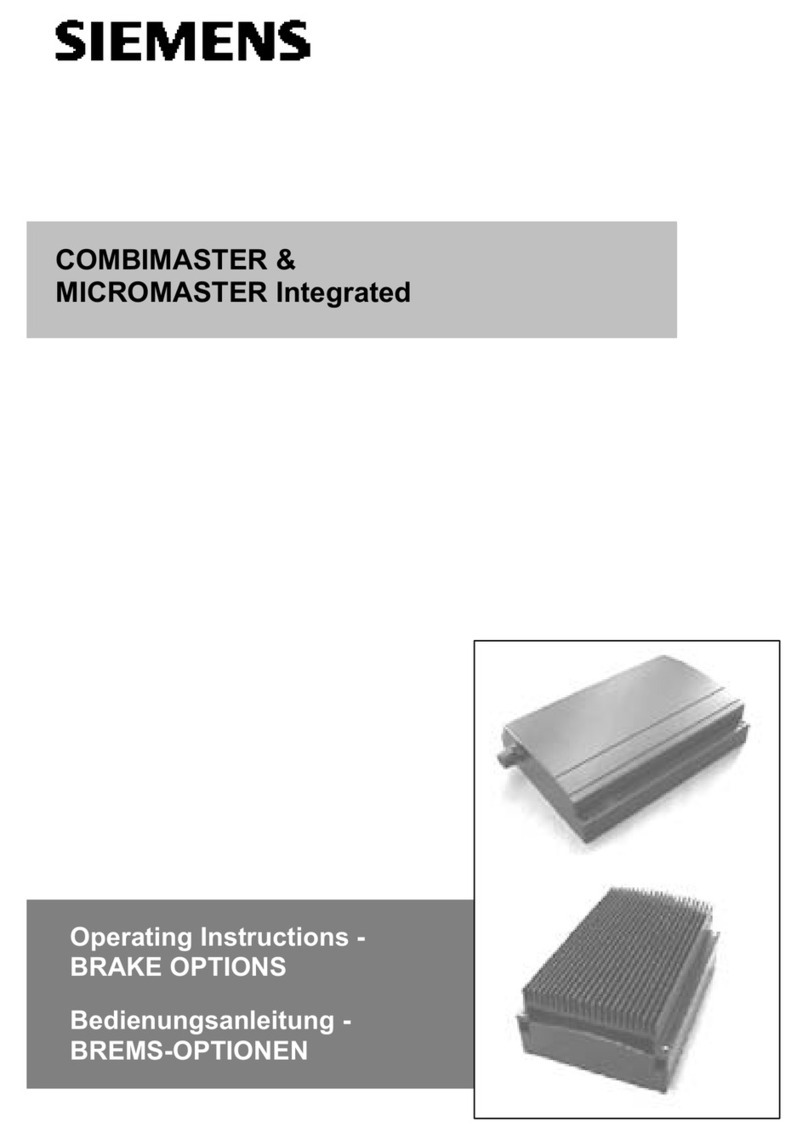 Siemens COMBIMASTER User manual