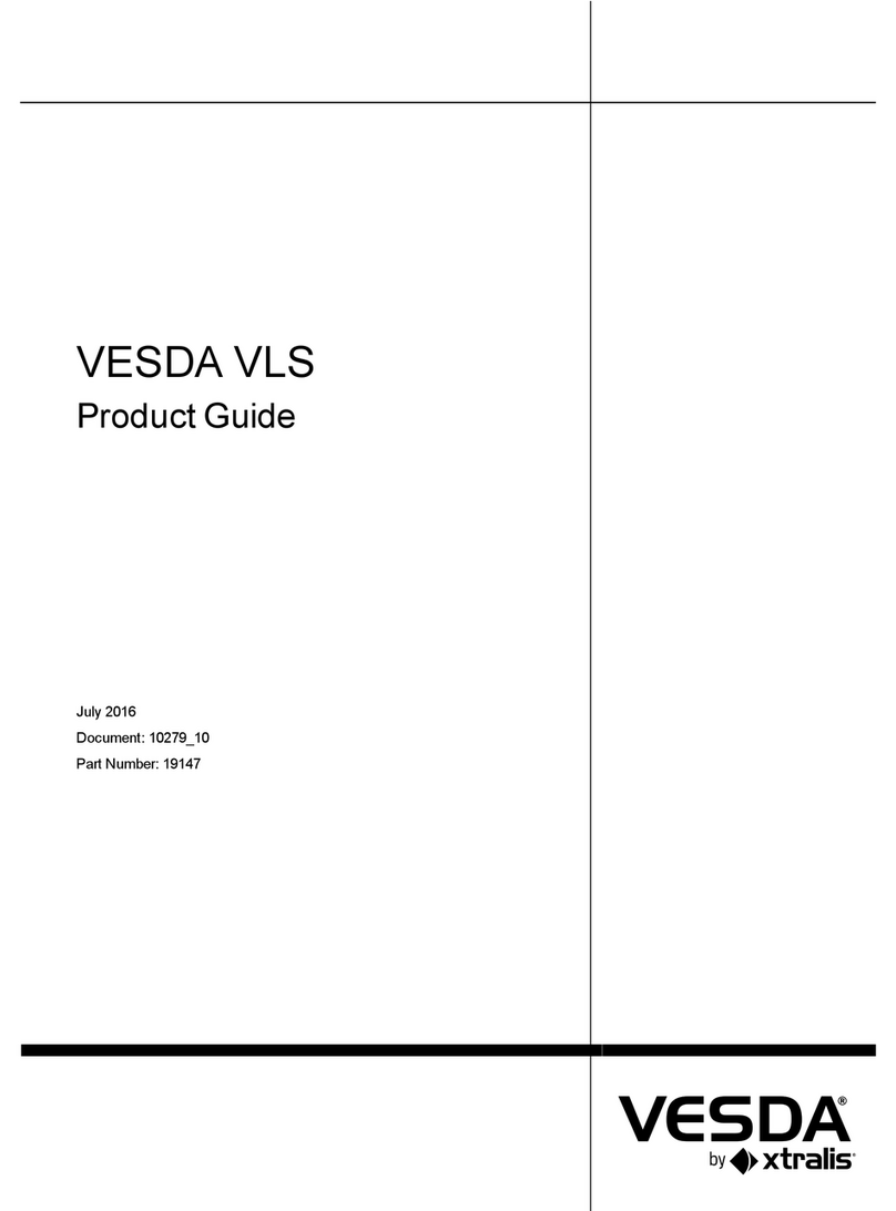 Xtralis VESDA VLS User manual