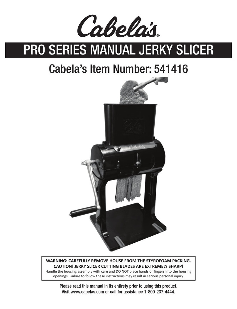 Cabela's PRO SERIES 541416 manual