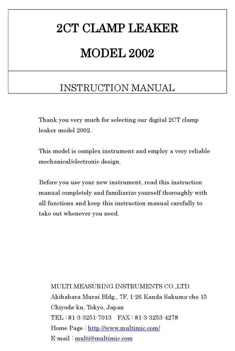 MULTI MEASURING INSTRUMENTS 2002 User manual MULTI MEASURING INSTRUMENTS 2002 User manual