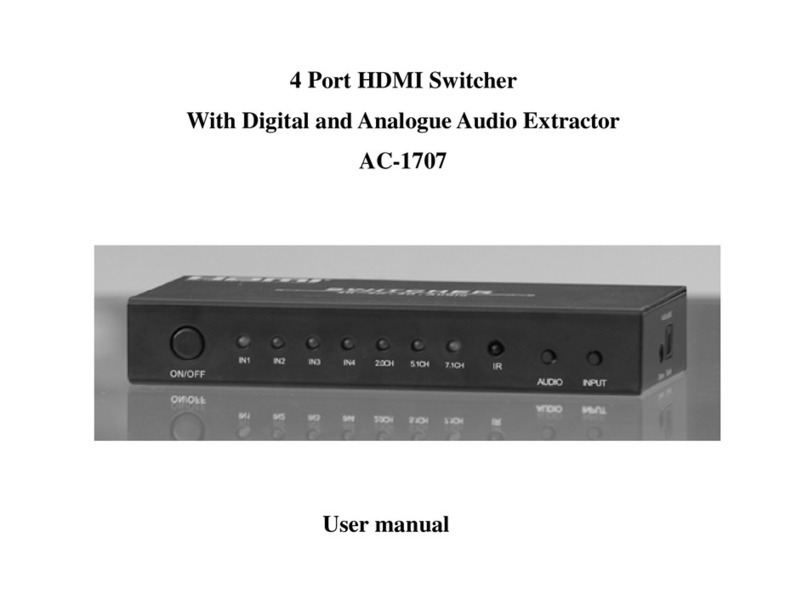 Jaycar AC-1707 user manual