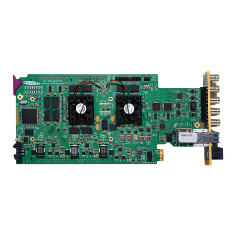 Miranda XVP-3901 DENSITE series Guide to installation and operation Miranda XVP-3901 DENSITE series Guide to installation and operation