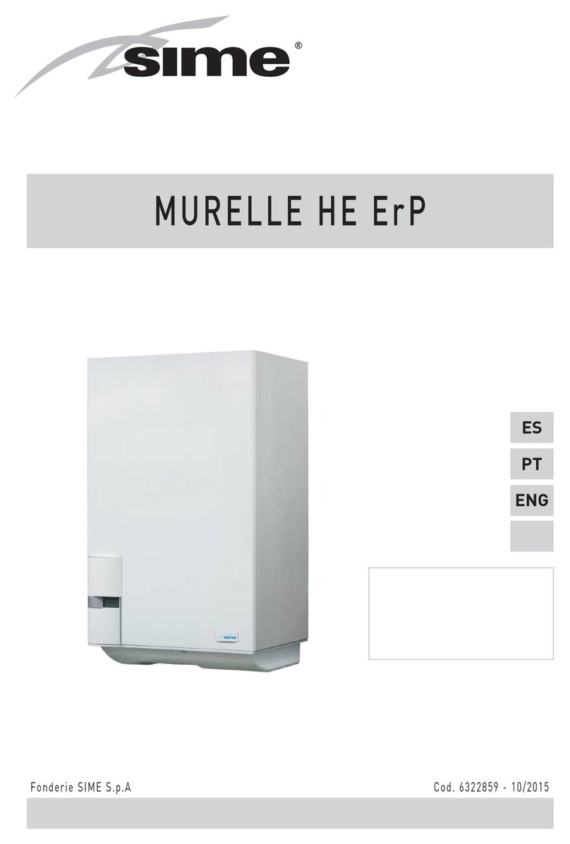 Sime MURELLE HE 25 ErP User manual
