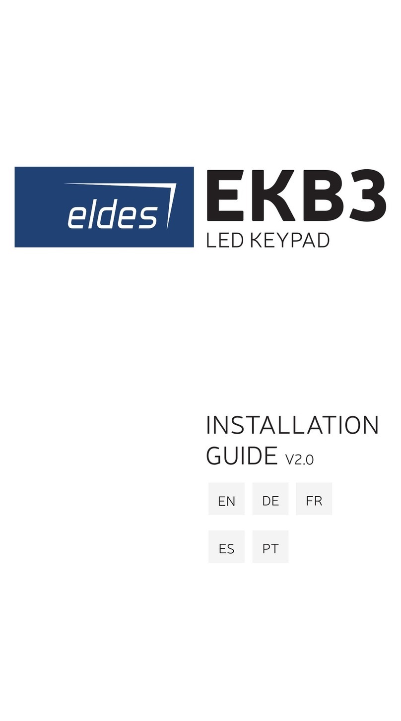 Eldes EKB3 installation guide