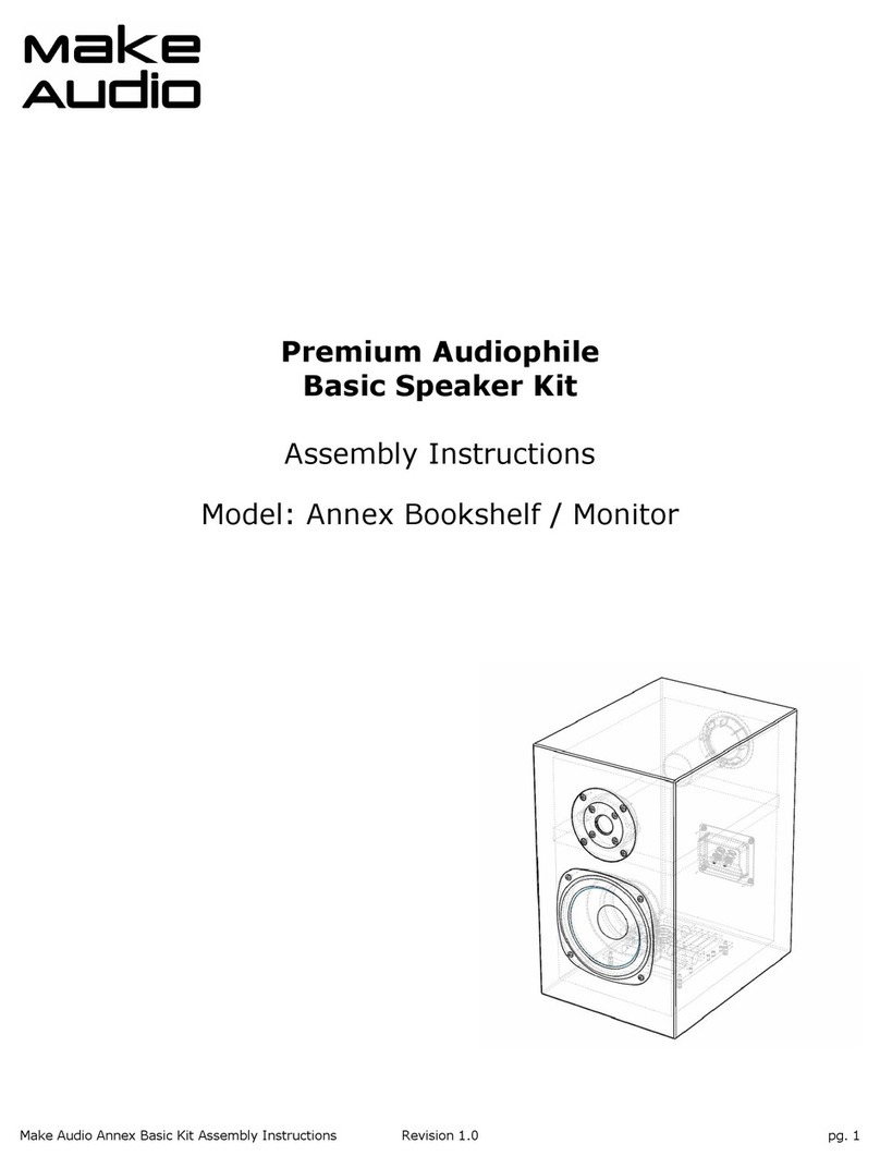 Make Audio Monitor Assembly instructions