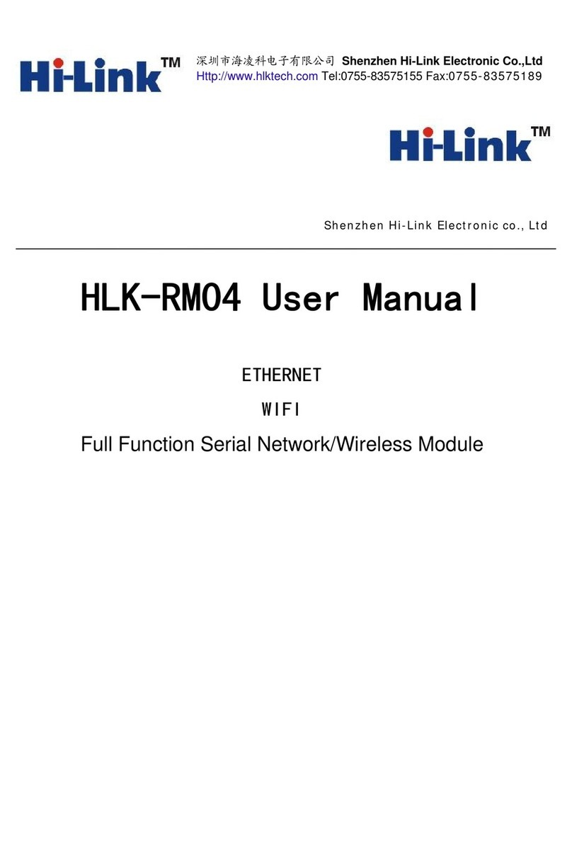 Hi-Link HLK-RM04 user manual