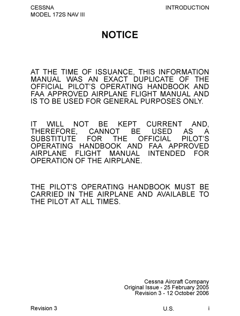 Cessna 172S Skyhawk SP NAV III 2005 Information manual