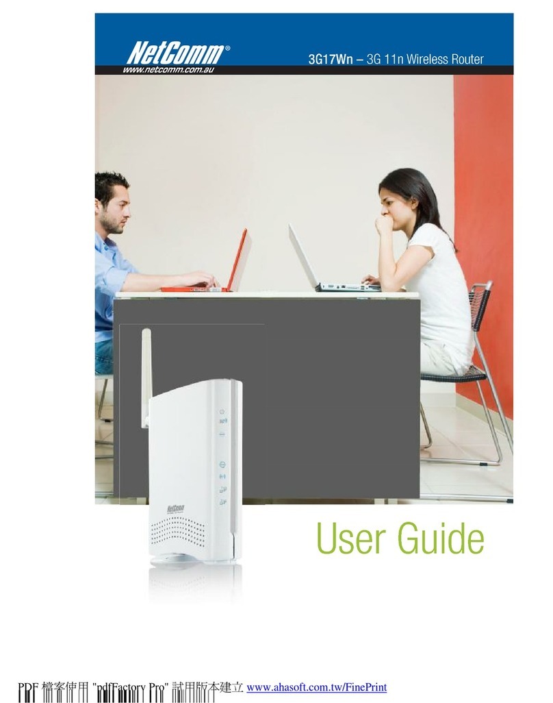 NetComm Liberty 3G17Wn User manual