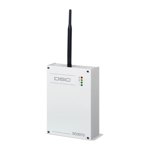 DSC 3G3070 User manual