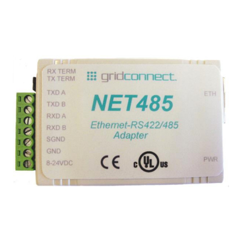 GridConnect NET485 User manual