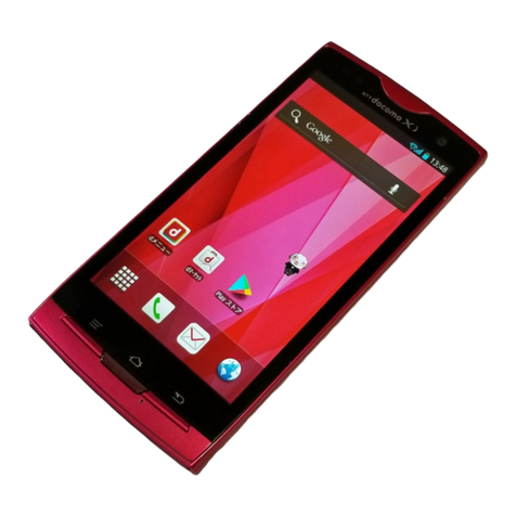 NTT docomo F-05D User manual