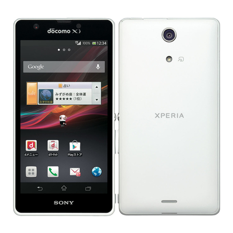 NTT docomo XPERIA A SO-04E with Series User manual