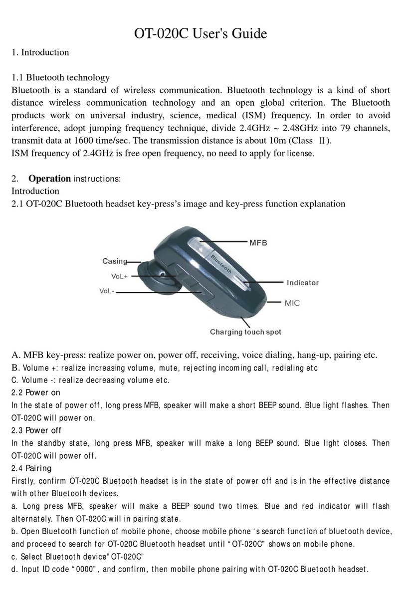 Great Well Electronic OT-020C user guide