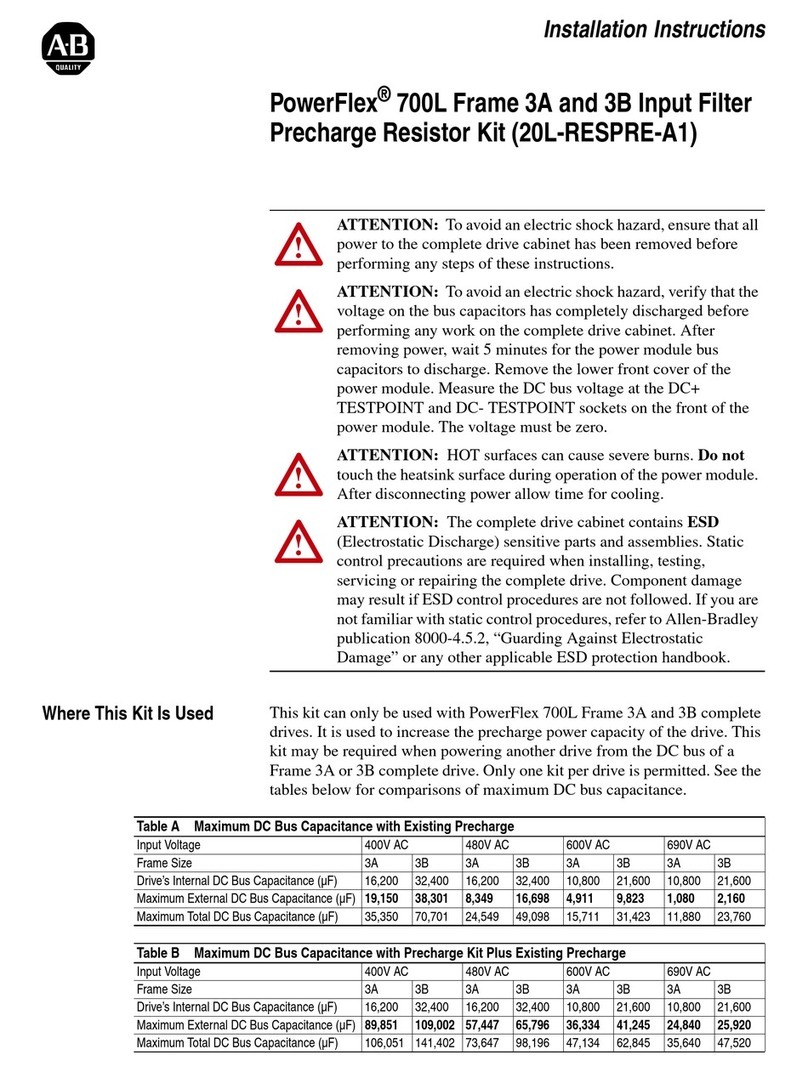 PowerFlex 700L installation instructions