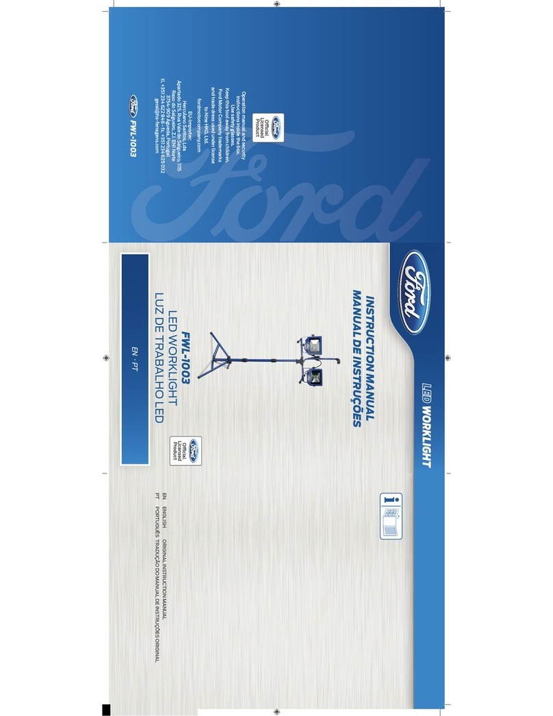 Ford FWL-1003 instruction manual