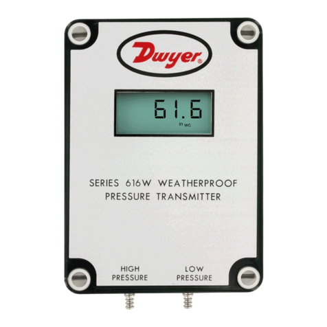 Dwyer Instruments 616W Series User manual