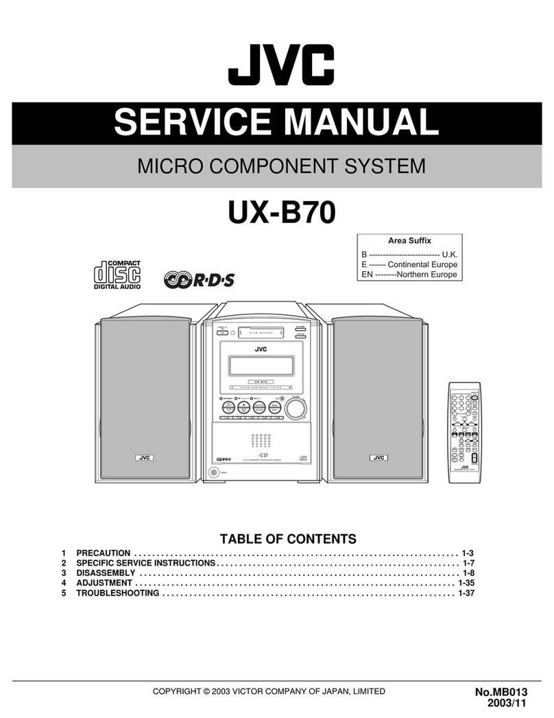 JVC UX-B70 User manual
