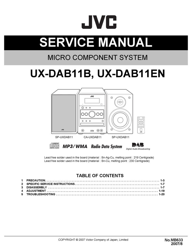 JVC UX-DAB11B User manual