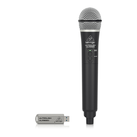 Behringer ULTRALINK ulm300USB User manual