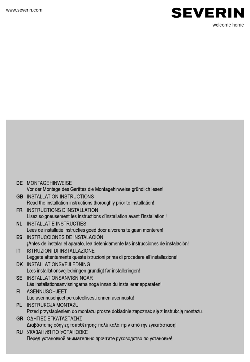 SEVERIN 7880 User manual