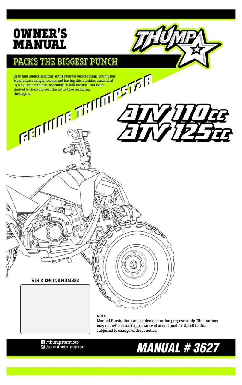 Thump ATV110CC owner's manual
