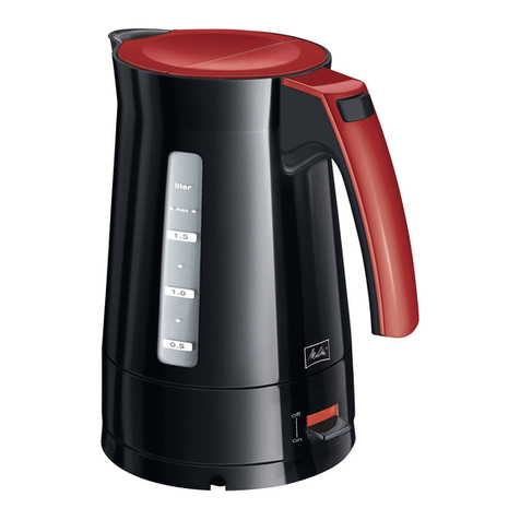 Melitta ENJOY AQUA operating instructions