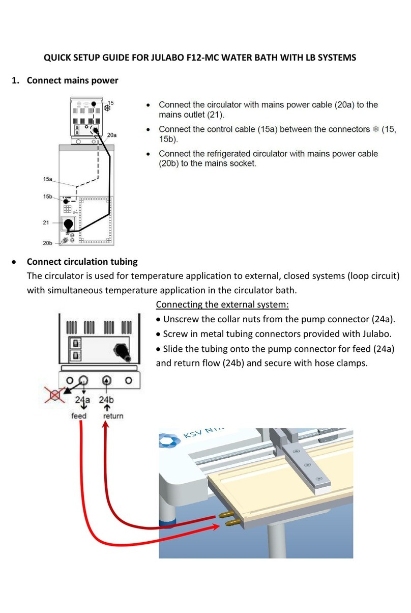 Julabo F12-MC User manual