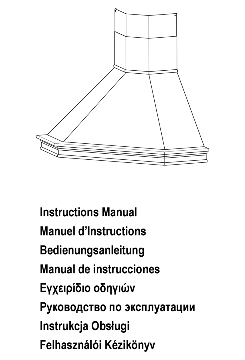 Faber LI_991.0432.047 User manual Faber LI_991.0432.047 User manual