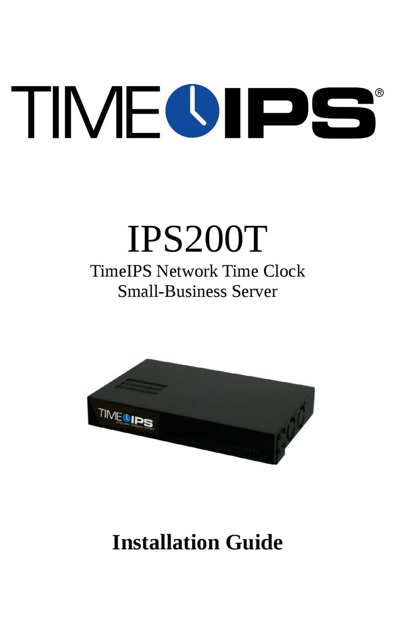 TimeIPS IPS200T installation guide