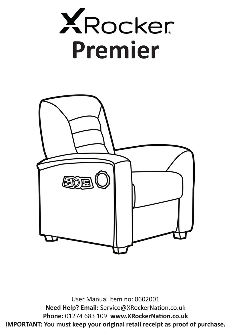 XROCKER PREMIER 0602001 user manual