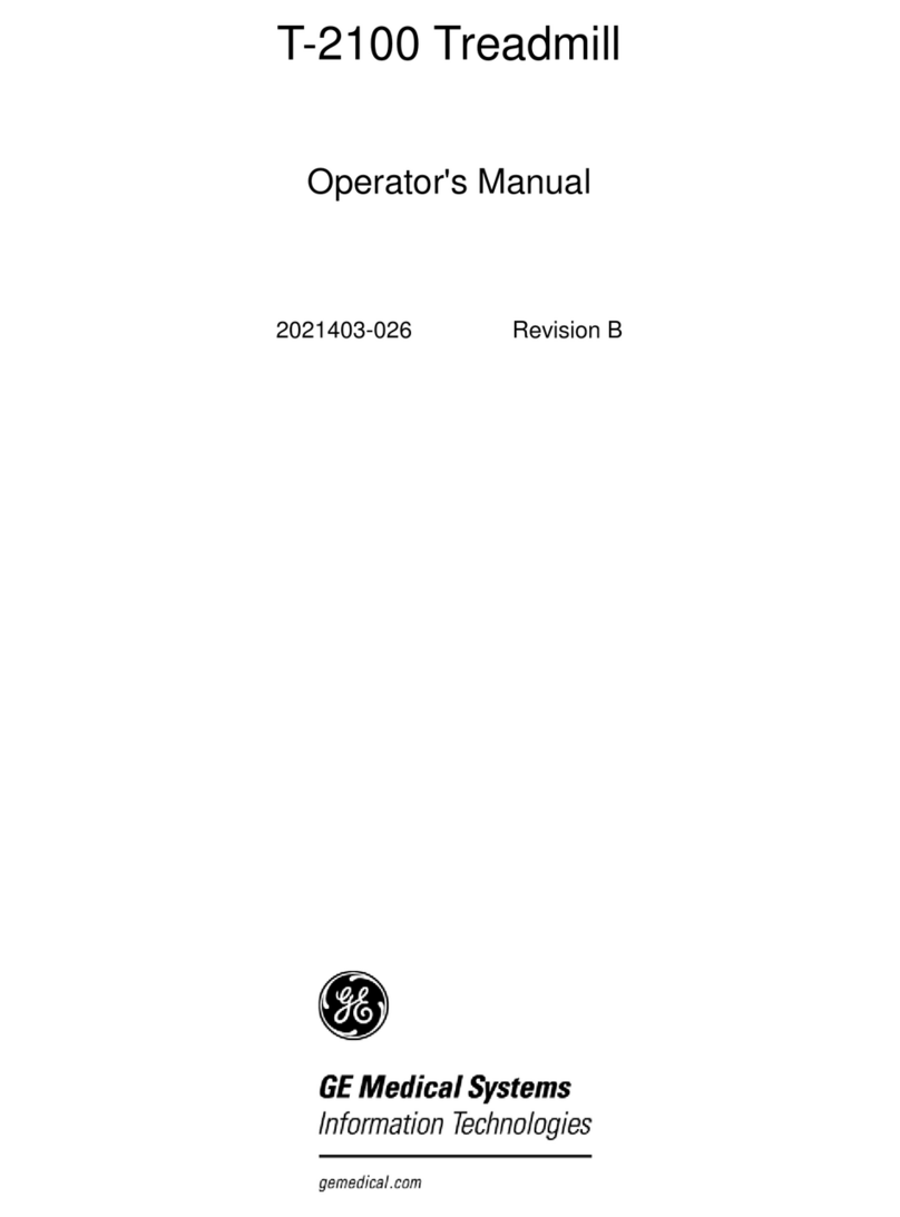 GE Medical Systems T-2100 Operator's manual