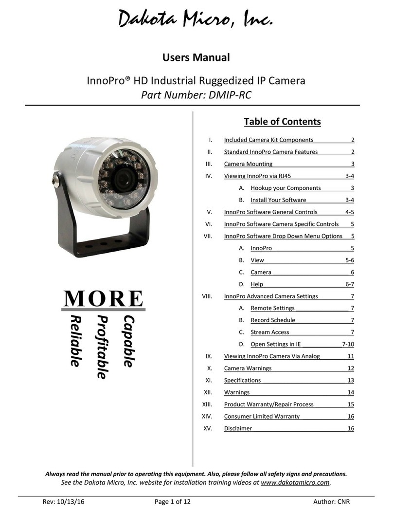 Dakota Micro InnoPro DMIP-RC user manual