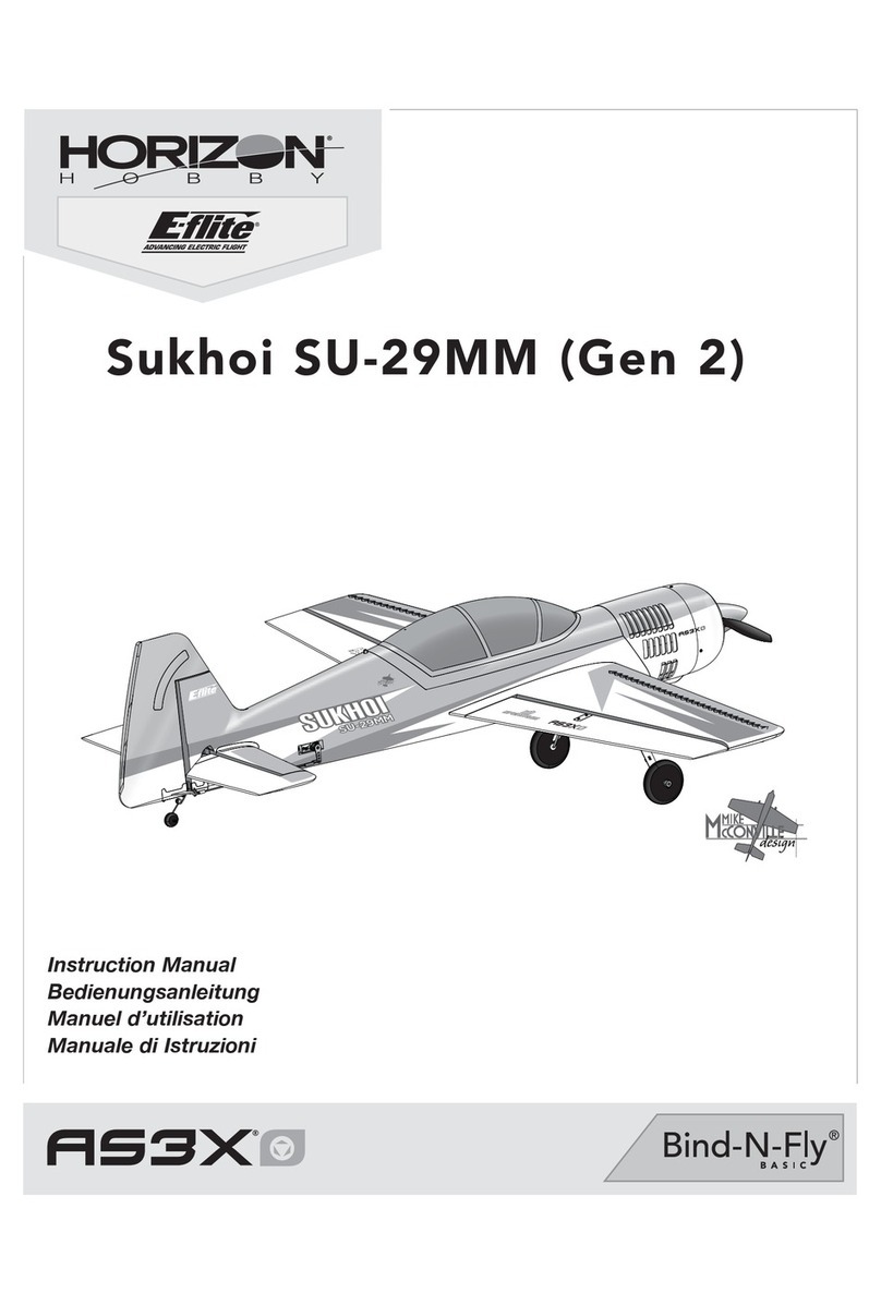 Sukhoi SU-29MM Gen 2 instruction manual