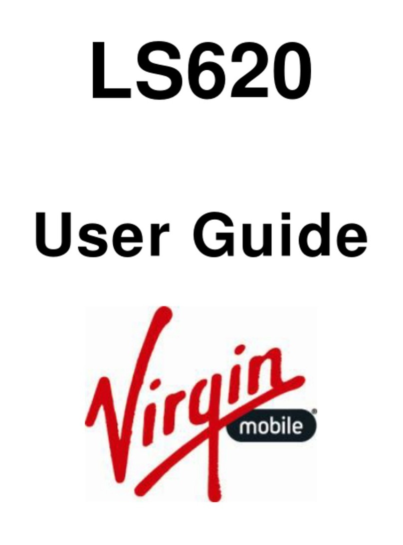 Virgin LS620 User manual