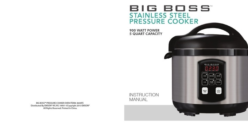 Big boss 8640FE instruction manual