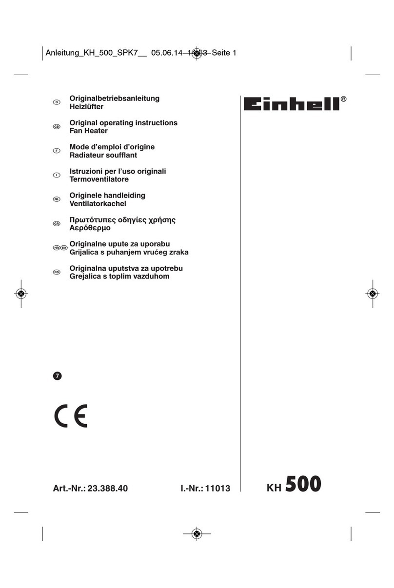 EINHELL KH 500 User manual