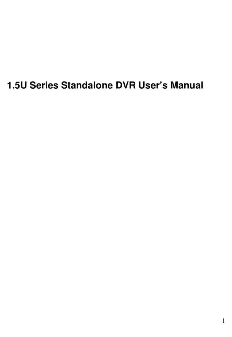 Dahua 1.5U Series User manual