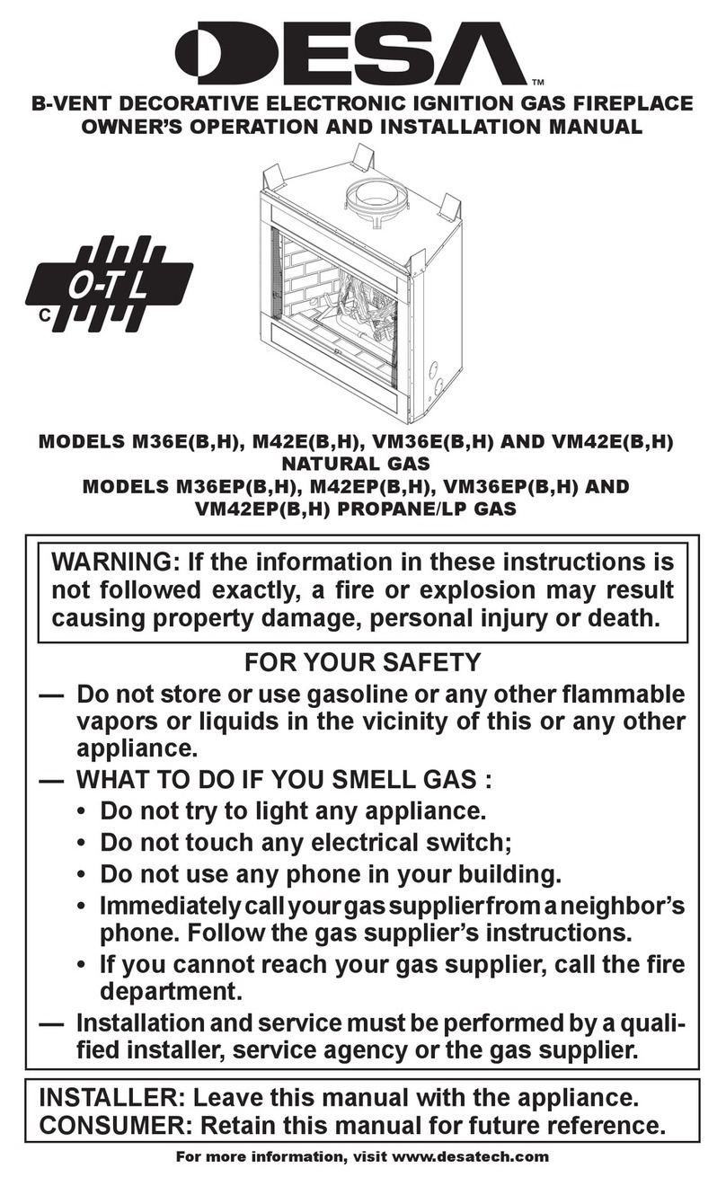 ESA M36E OWNER'S OPERATION AND INSTALLATION MANUAL