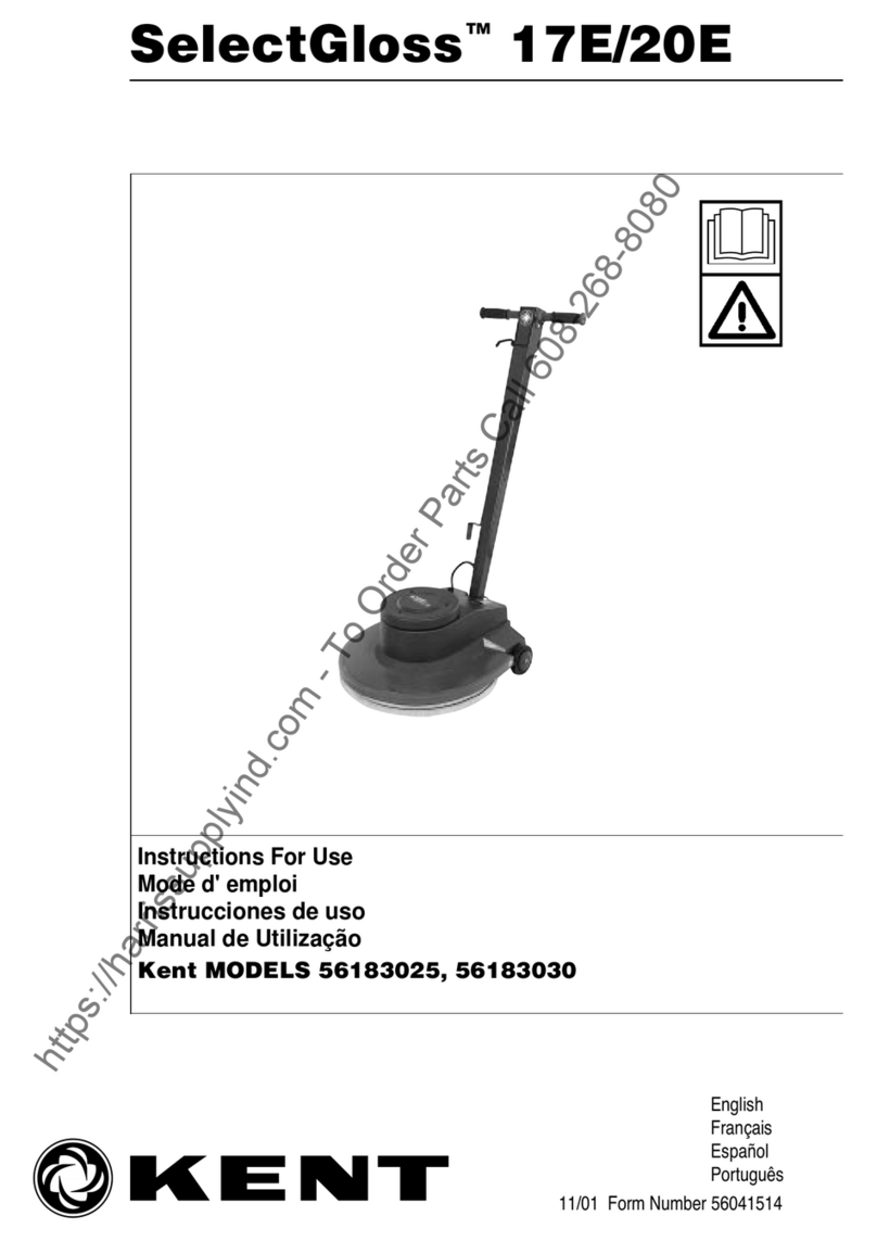 KENT SelectGloss 17E User manual KENT SelectGloss 17E User manual